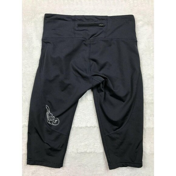 Athleta Womens Leggings Size Small Cropped Capri Gray - Picture 2 of 7